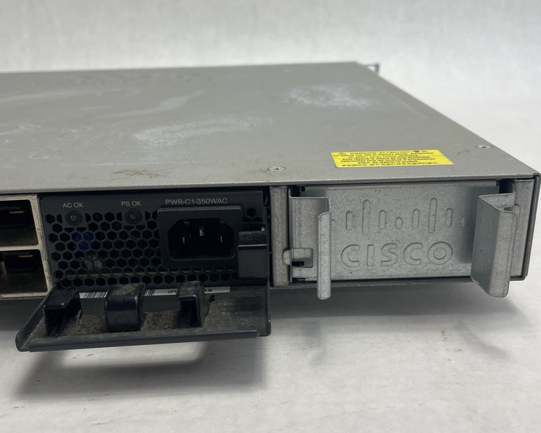 Cisco Catalyst C3850-12XS-S V03 12 Port 10GB SFP+ Fiber Tested & Reset