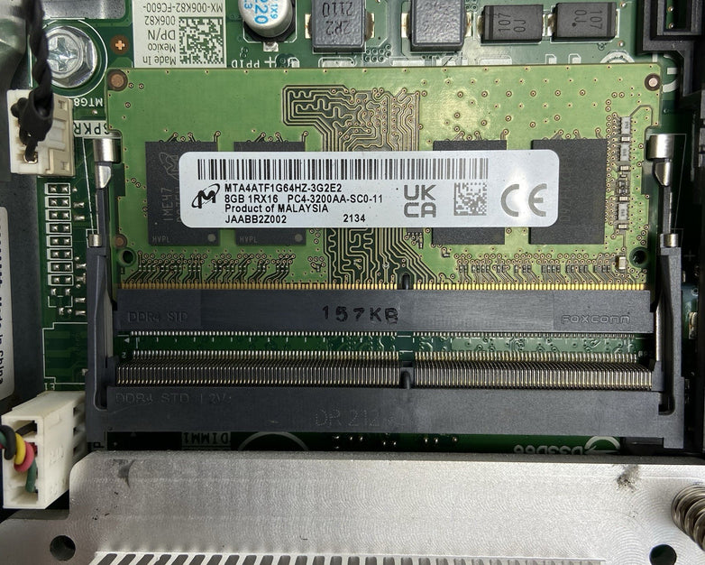 Dell Optiplex 3080 Micro Intel Core i5-10500T 2.3GHz 8GB RAM w/AC No HDDOS
