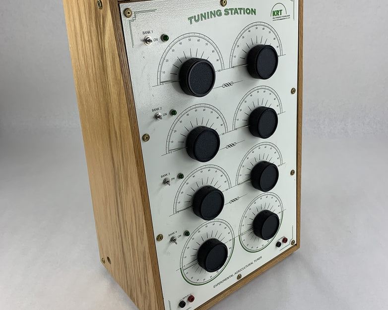 KRT Experimental Agricultural Tuner Tuning Station Powers On Kelly Research Tech