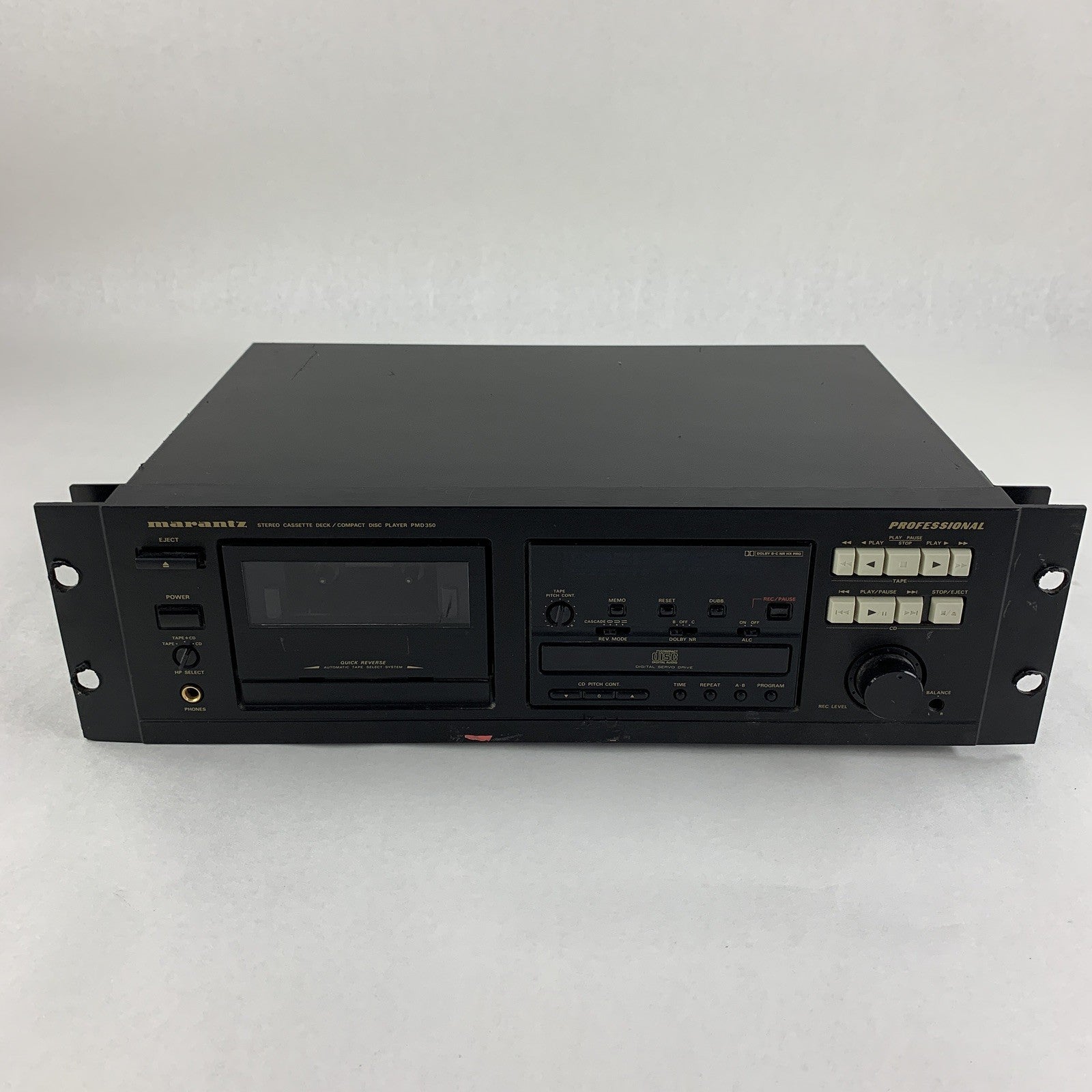 Marantz PMD350 Combination CD Player & Cassette Deck Tested