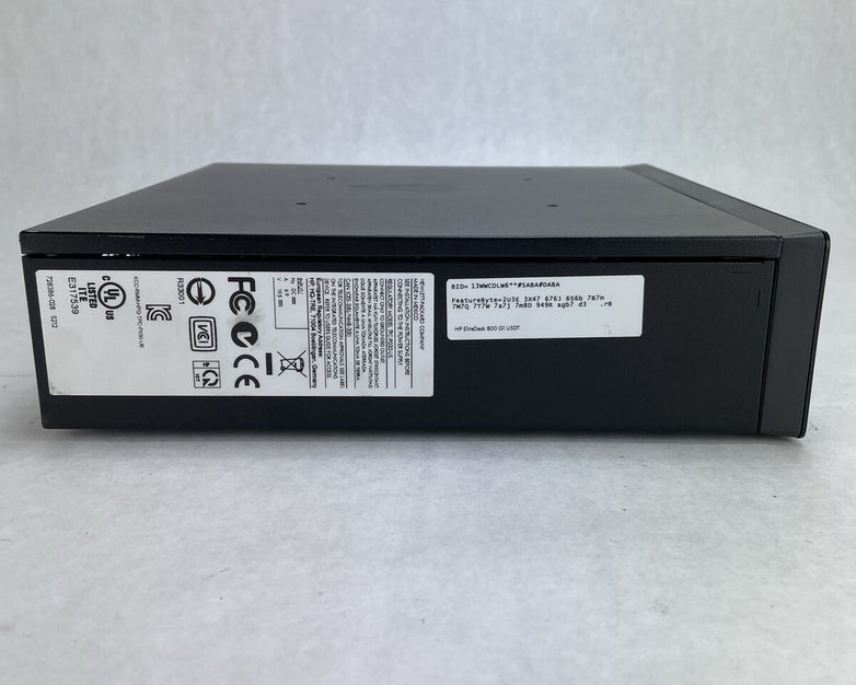 HP EliteDesk 800 G1 USFF Intel Core i3-4130 3.4GHz 8GB RAM No HDD No OS