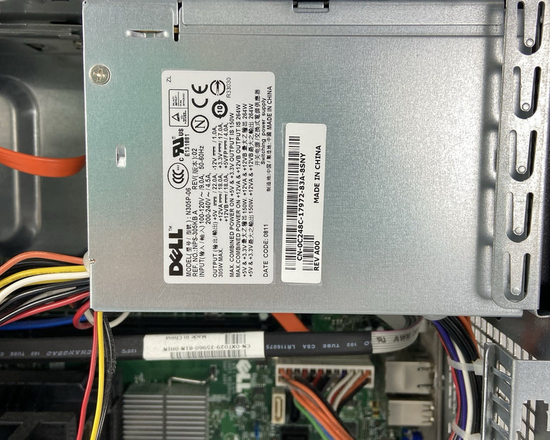 Dell Optiplex 755 MT Intel Core 2 Quad Q6600 2.4GHz 2GB RAM No HDD No OS