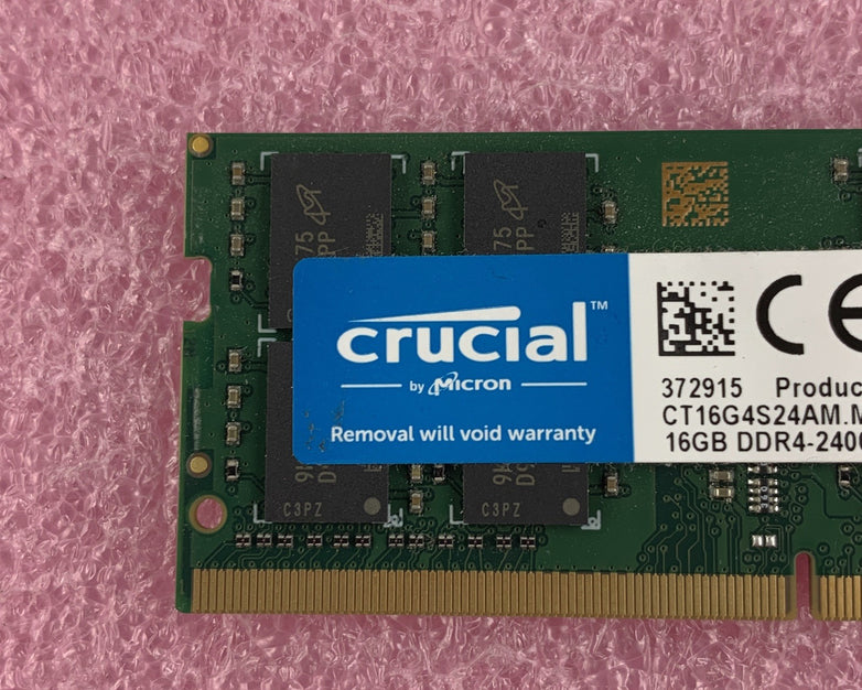 Crucial CT16G4S24AM.M16FE 16 GB DDR4 240MHz PC4-19200 Laptop Memory RAM