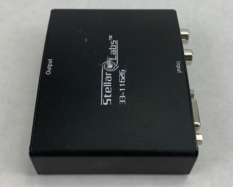 Stellar Labs 33-11625 VGA Video to HDMI Converter w/ AC Adapter