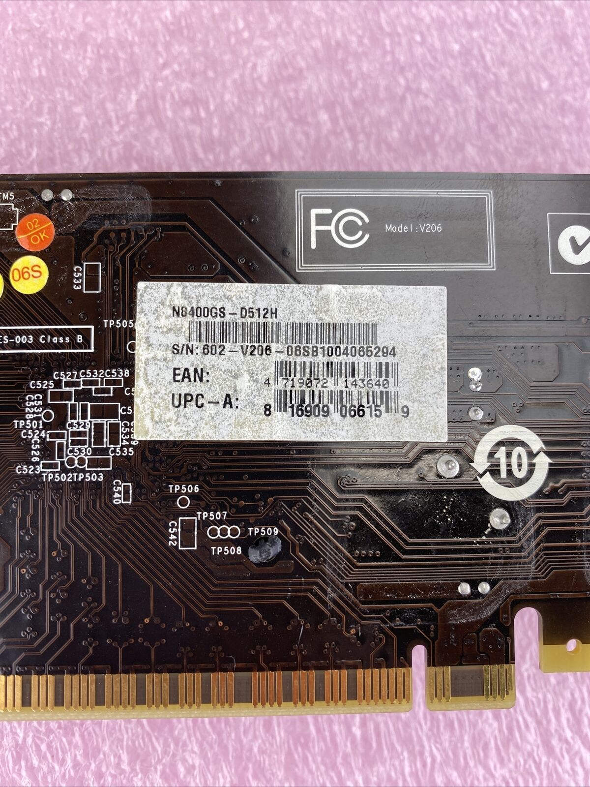 MSI N8400GS-D256H GeForce 8400GS 256MB GDDR2 PCIe 2.0 GPU