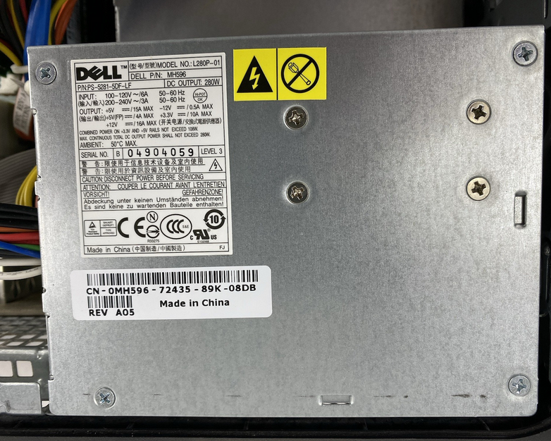 Dell OptiPlex 755 DT Pentium Dual-Core E2220 2.40Ghz 2GB RAM No HDD No OS