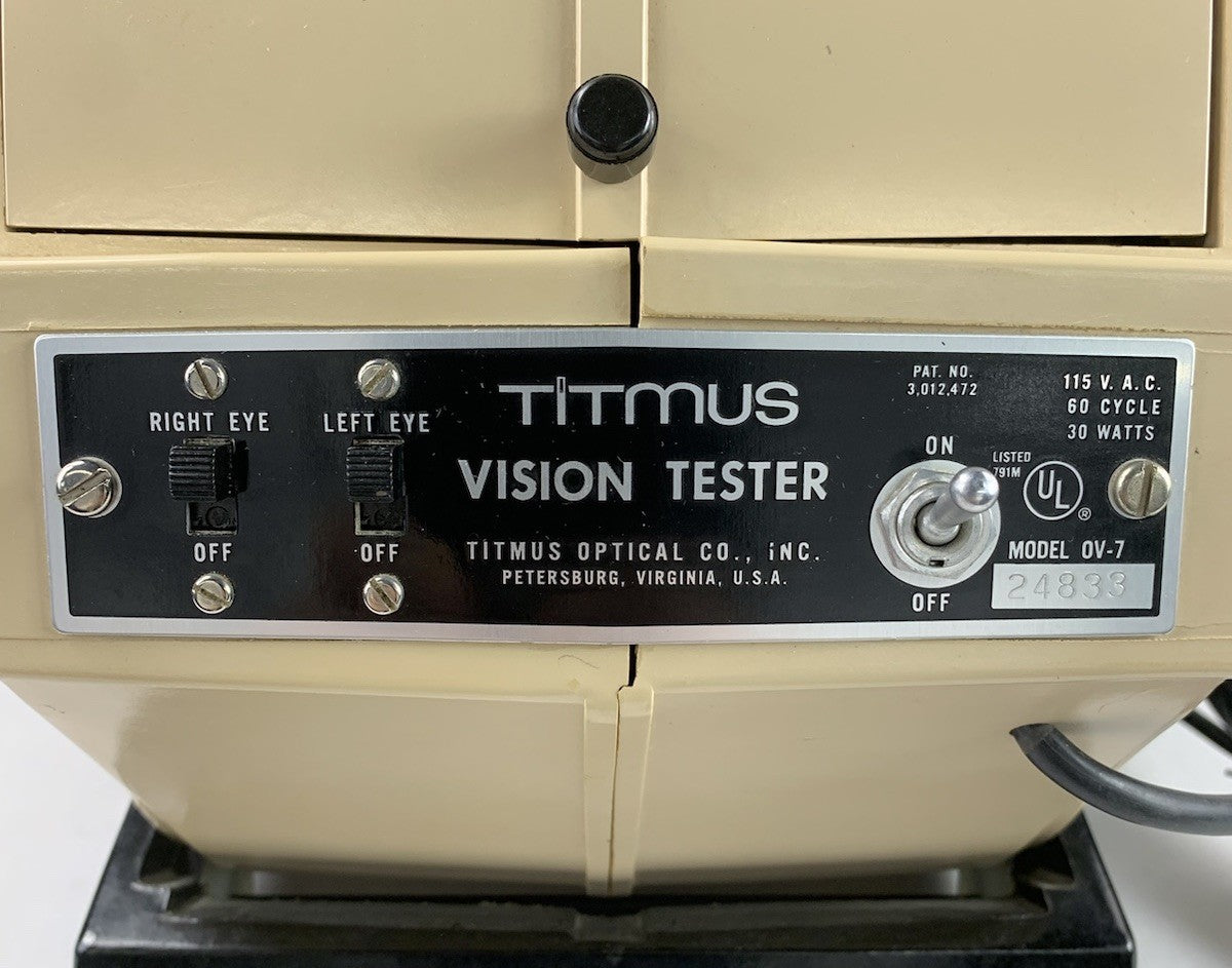 Titmus Optical OV-7 Vision Tester Machine