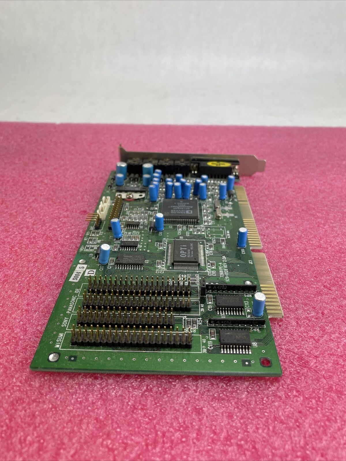 Analog Devices AD1845XP OPTI 7268VPE-A 929-0128 ISA Audio Card