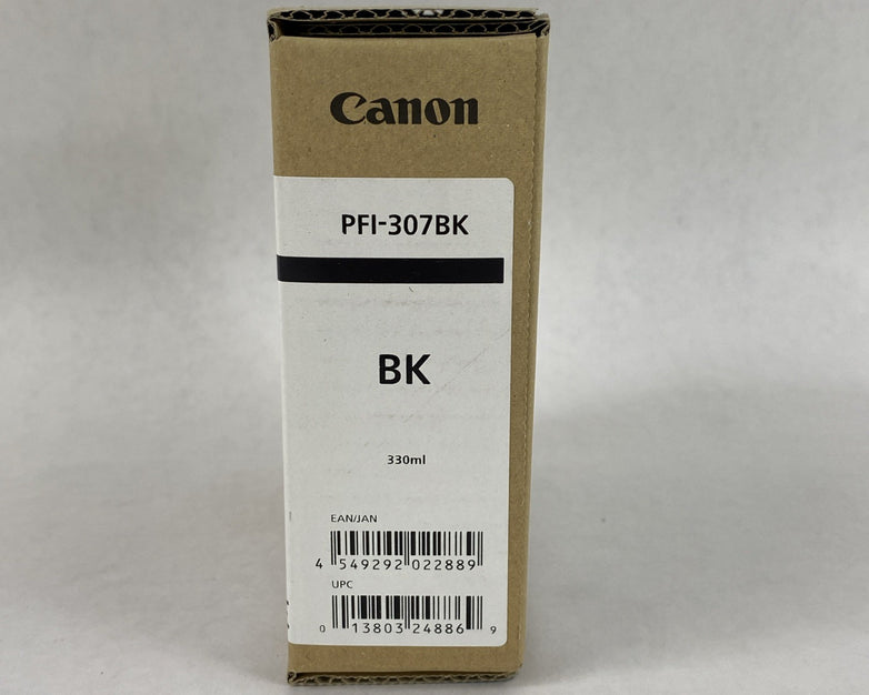 Canon PFI-307BK OEM Black Ink Tank for ImagePROGRAF iPF830/840/850 Exp 11/2023