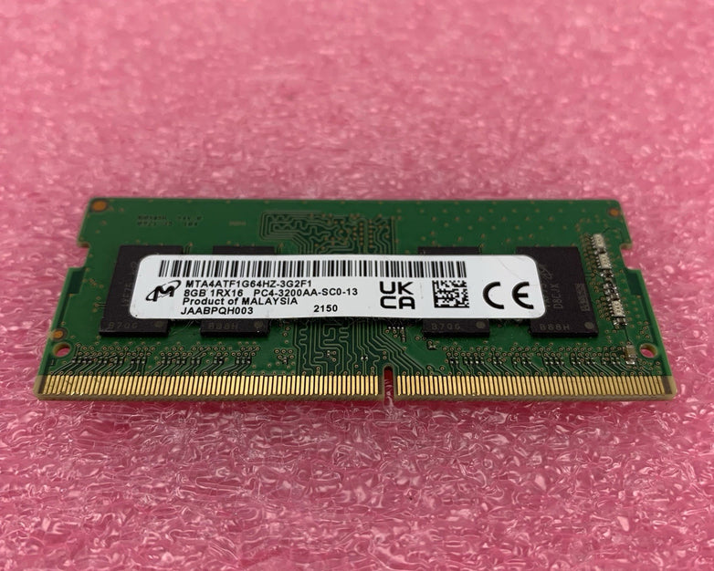 Micron MTA8ATF1G64HZ-2G3B1 PC4-2400T-SA1-11 8GB 1Rx8 Desktop Memory RAM