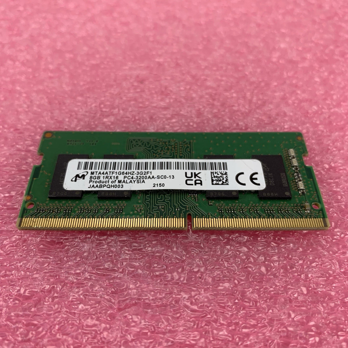 Micron MTA8ATF1G64HZ-2G3B1 PC4-2400T-SA1-11 8GB 1Rx8 Desktop Memory RAM1