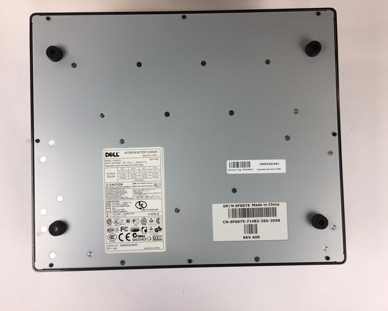 Dell F0075 D-Family Battery Charger 4 Slot Bay ADTC300 Inspiron Latitude