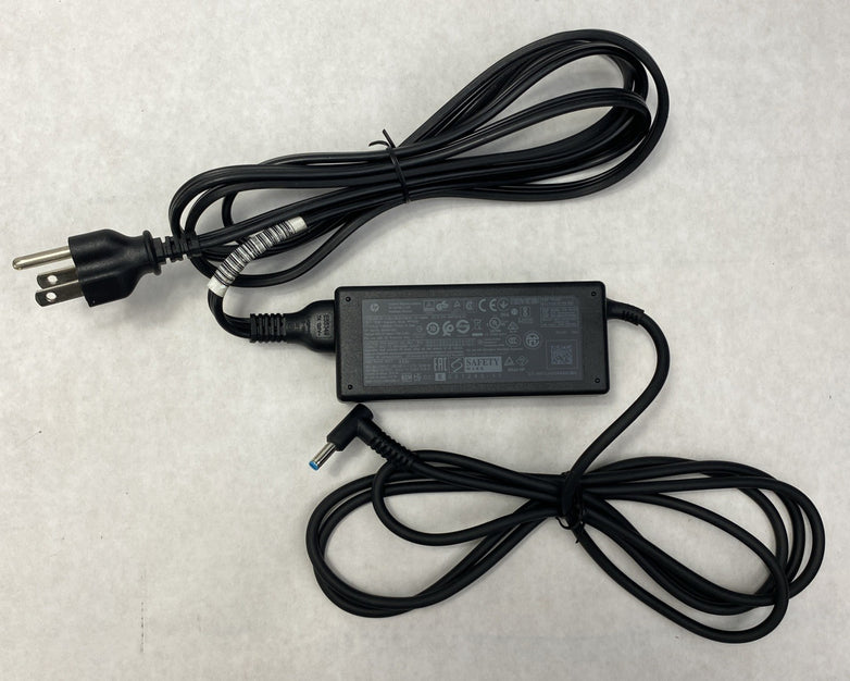 HP PPP009D 65W 19.5V 3.33A 4.5mm Laptop AC Adapter w/ Power Cord - Lot of 4