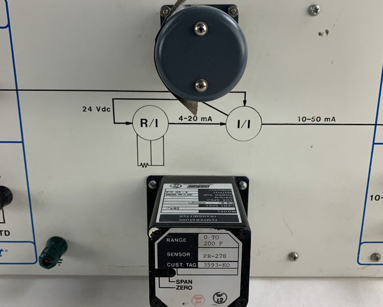 Lab-Volt 3593-K0 Industrial RTD/I Converter Untested