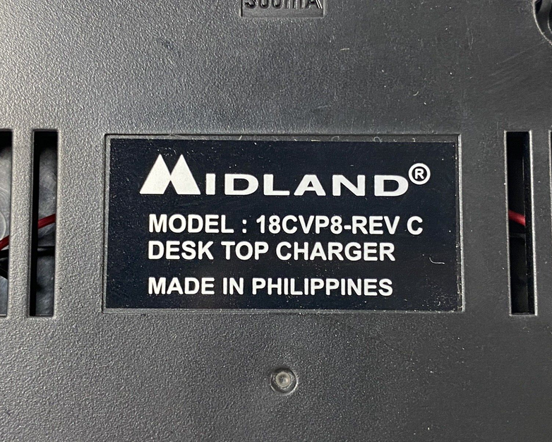 Midland 18CVP8-Rev C Desk Top Charger Untested