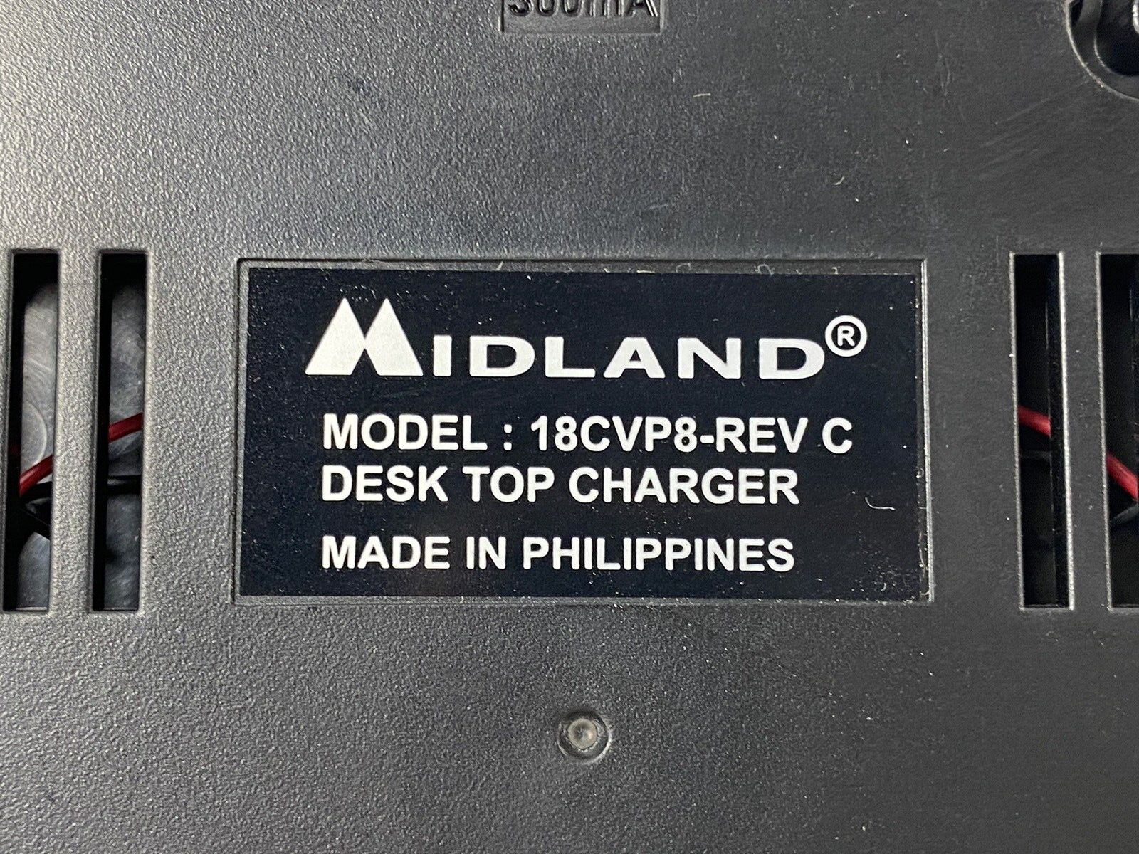 Midland 18CVP8-Rev C Desk Top Charger Untested
