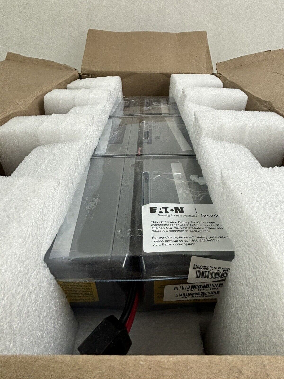 Eaton EBP-1003 5PX Replacement Battery Tray Opened Old Stock 2023 Rechrg 2024