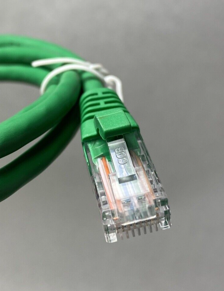 Lot( 10 ) 4ft Green Cat5e C2G 0041 Snagless Unshielded UTP Ethernet Patch Cable