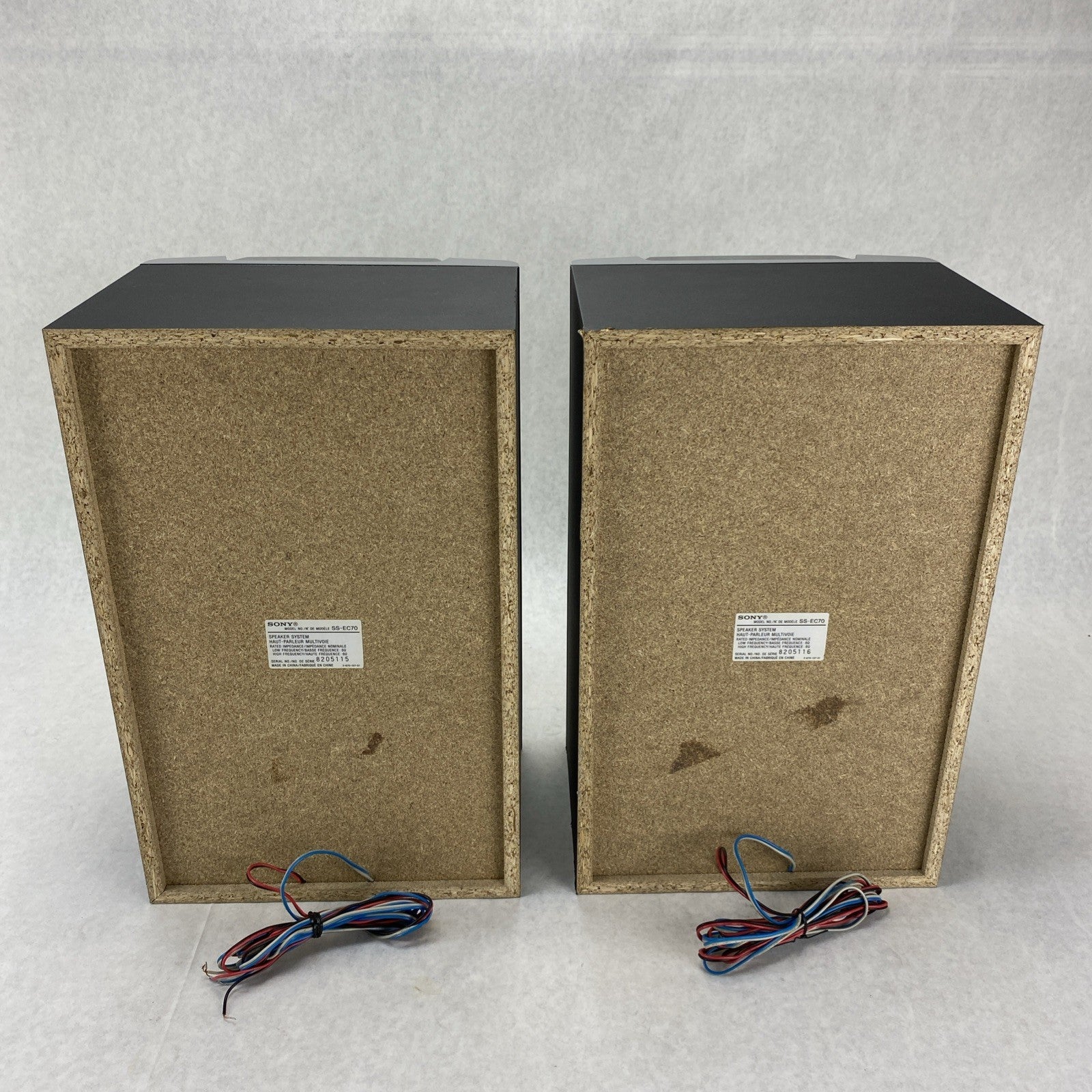 Sony SS-EC70 Component System Speaker Pair - Tested3