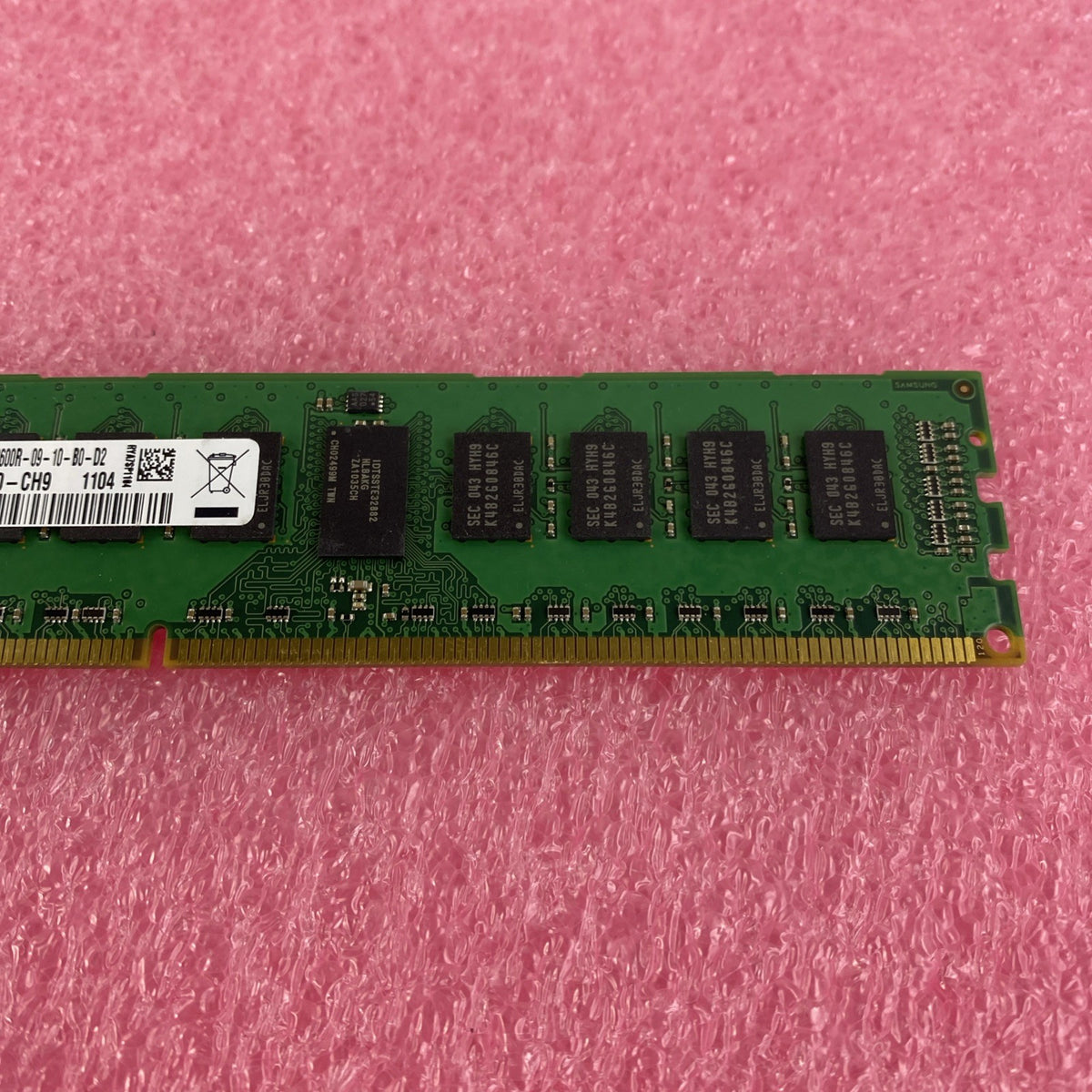 Samsung 4GB DDR3 PC3-10600U Server Memory RAM M393B5273CH0 - Lot of 43