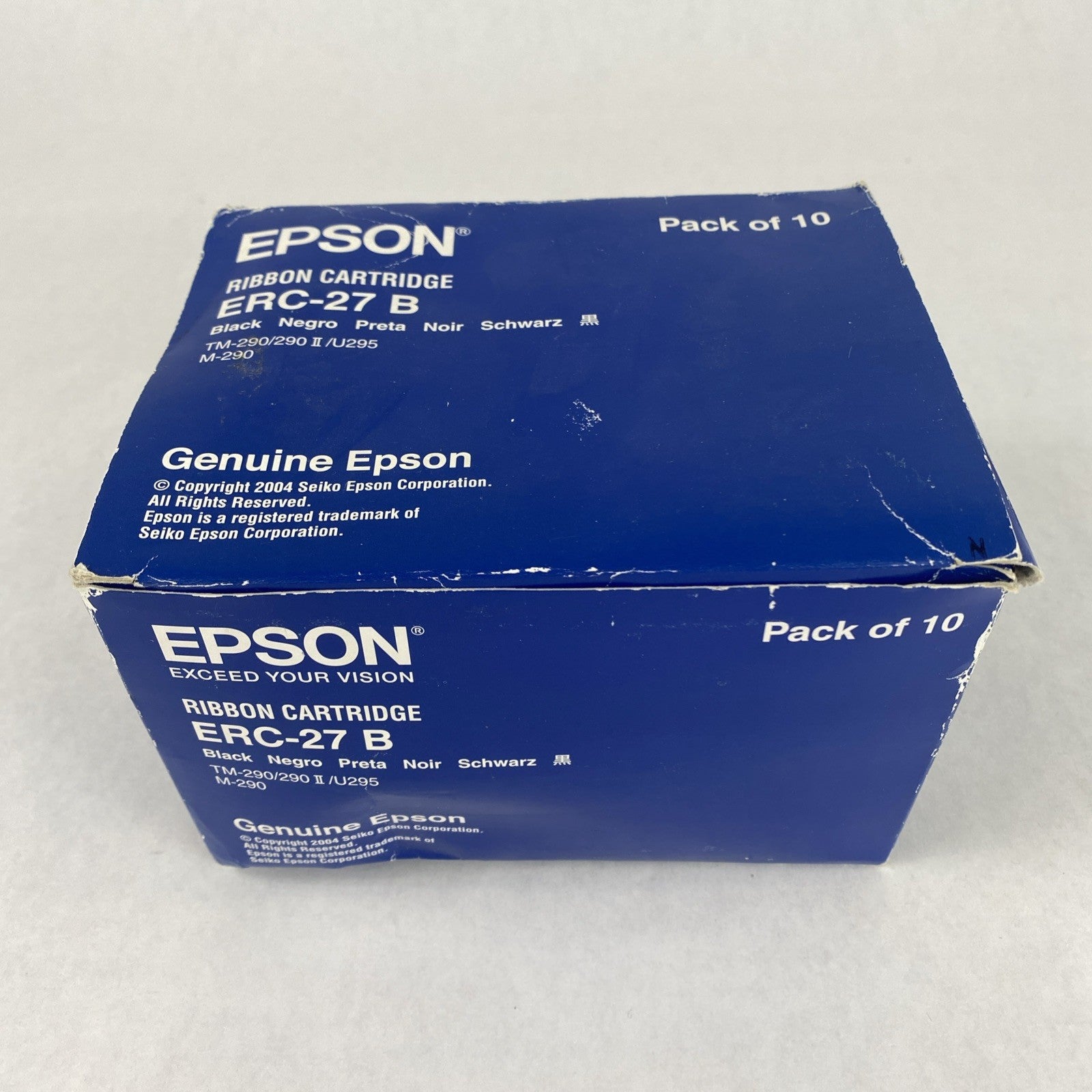 Epson ERC-27B Ribbon Cartridge Open Box Sealed Lot of 103