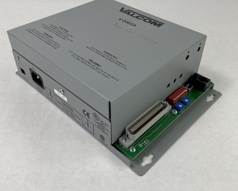 Valcom Model V-2003A 3 Zone Page Control Untested Parts or Repair