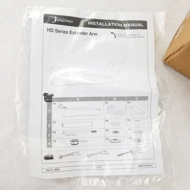 Ergotron 2869-F11 44-396-180-00 HD Series Series Extender Arm