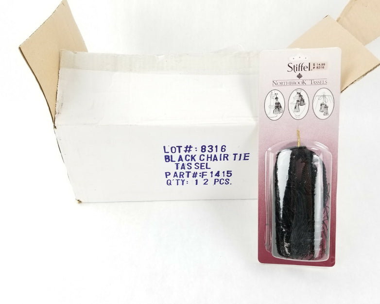 Stiffel Northbrook Double Tassels Black 8316 (Lot of 12)