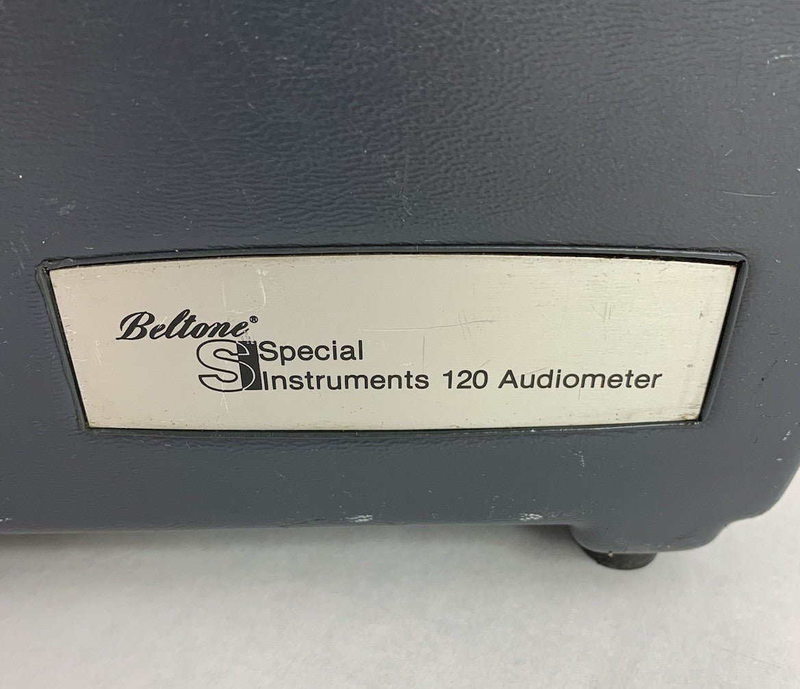Beltone Special Instruments 120 Audiometer w/ Headphones - Untested