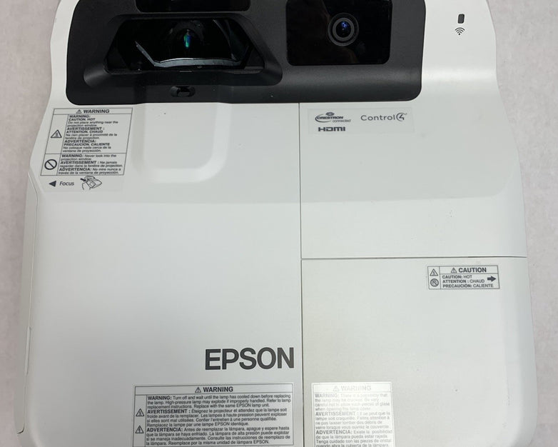 Epson PowerLite 695Wi H740A LCD Lamp Projector 1583 Lamp Hours - No Remote
