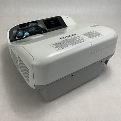 Epson H599A BrightLink 595Wi LCD Lamp Projector 17 Lamp Hours No Remote