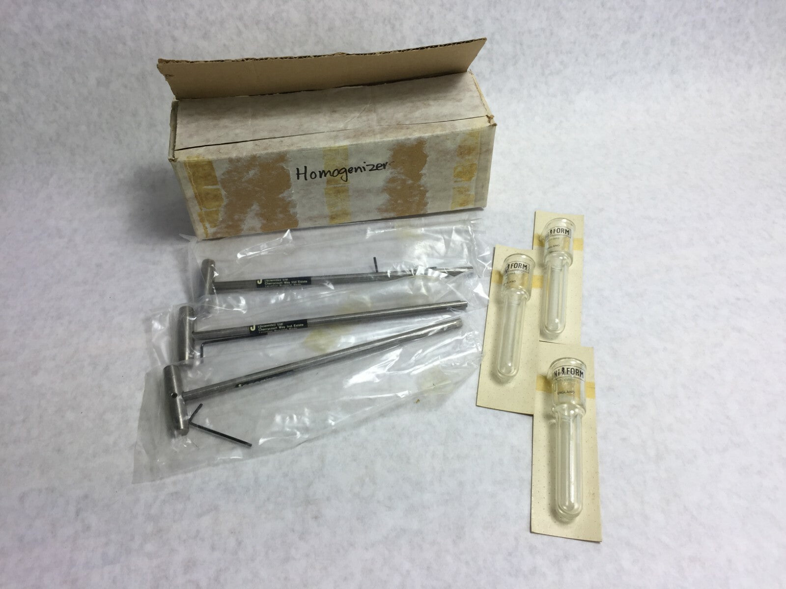 Jencons Homogenizer Accessories