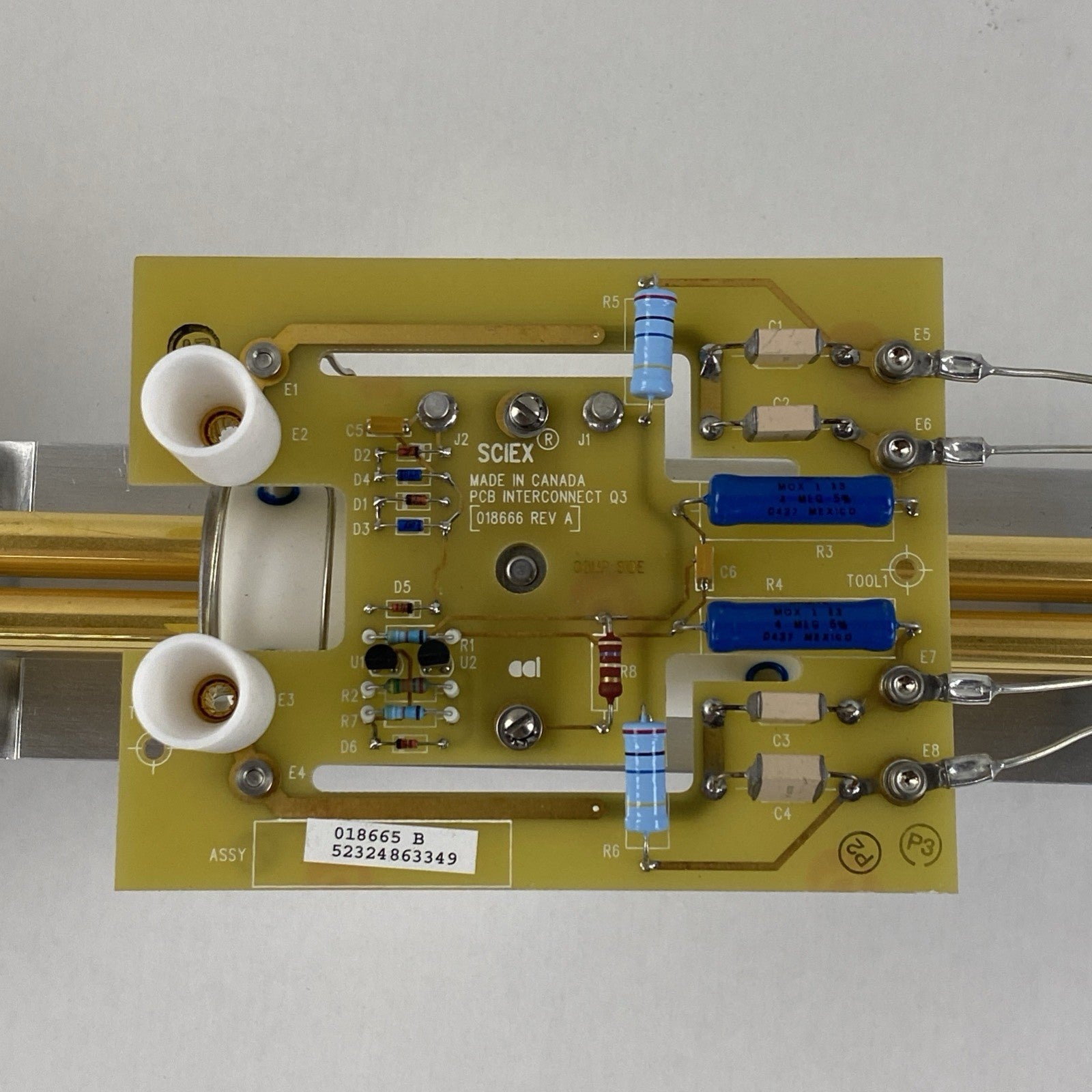 ABB 014296-E PNL Assembly RM Beam On U w/ Sciex 018665-B18