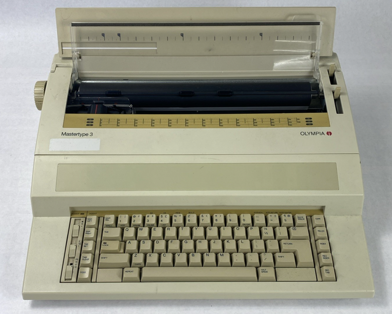 Olympia Mastertype 3 Model EW-1000 Electronic Typewriter - Parts or Repair