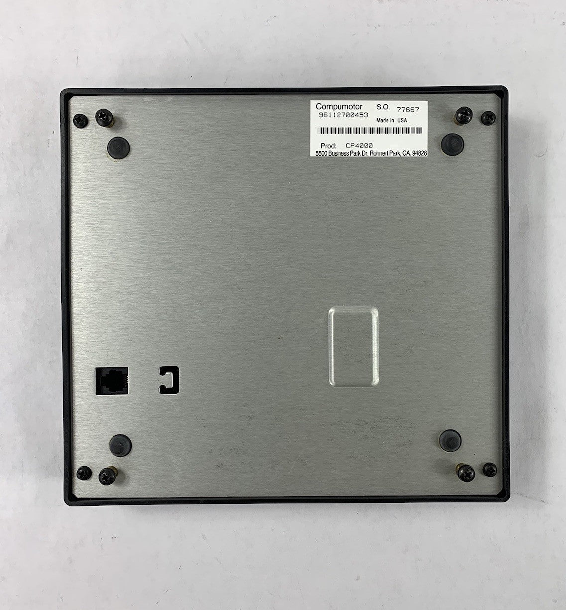 Parker Compumotor 4000 CP4000 Motion Controller Control Panel - Parts or Repair