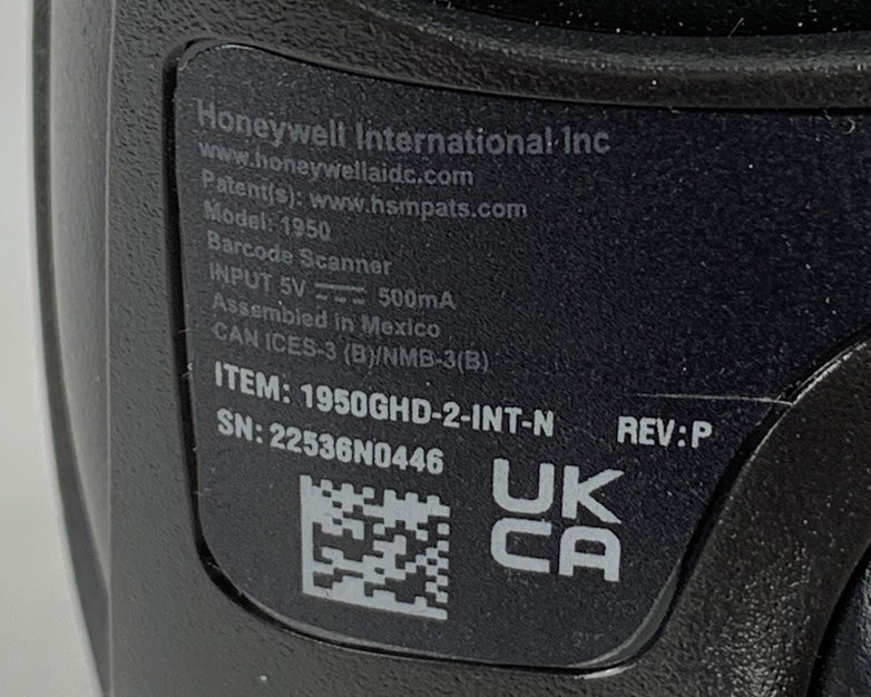 Honeywell 1950GHD-2-INT-N USB-Wired Handheld Barcode Scanner