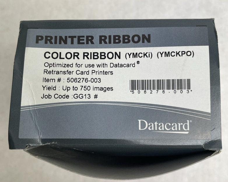 Datacard Print Ribbon 506276-003 CY-35P-75 009 YMCKi