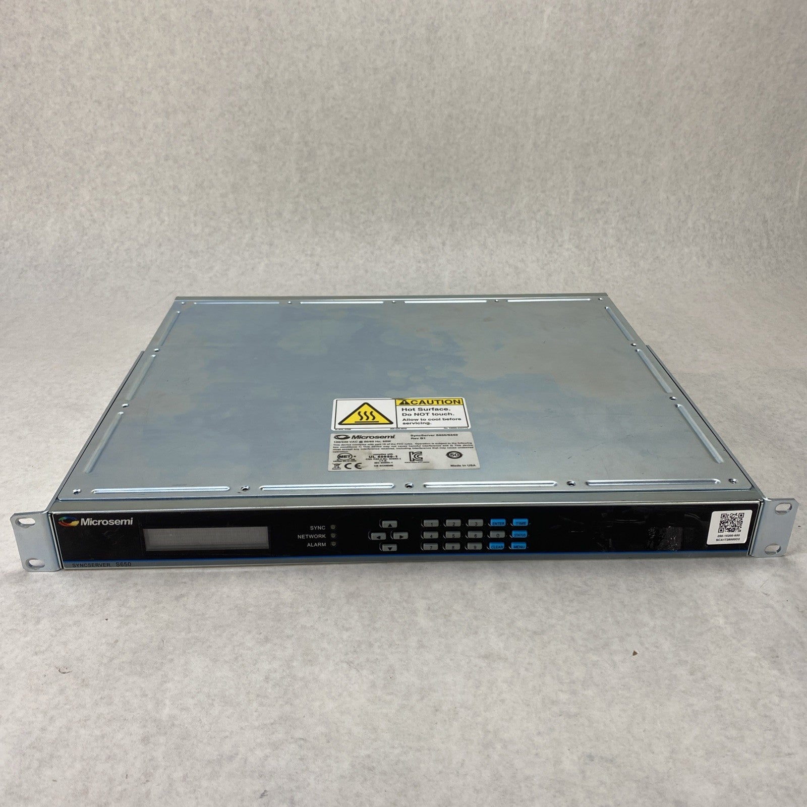 Microsemi Sync Server S650 Rev B1 - Tested1