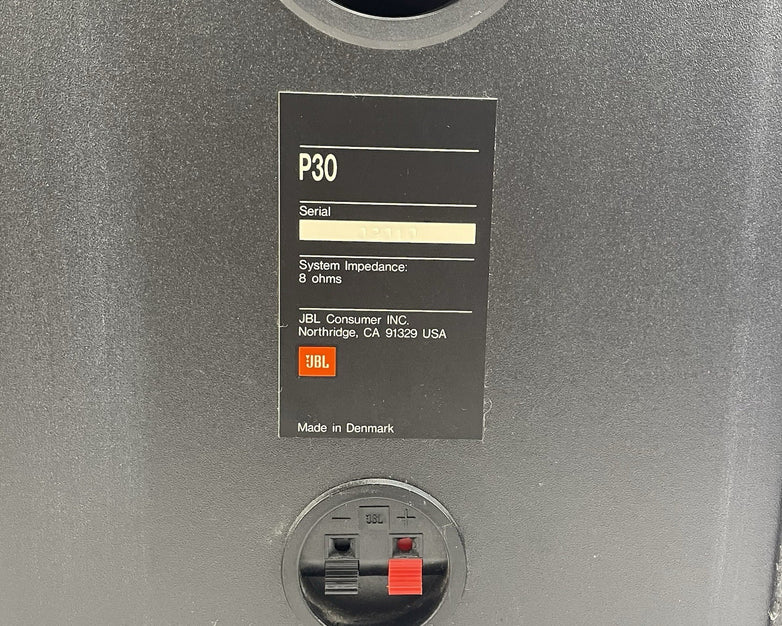 JBL P30 Large Bookshelf Speakers Tested