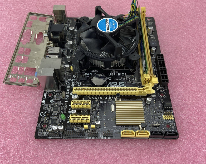 ASUS H81M-A Motherboard Intel Core i3-4160 3.6GHz 8GB RAM w/IO Shield