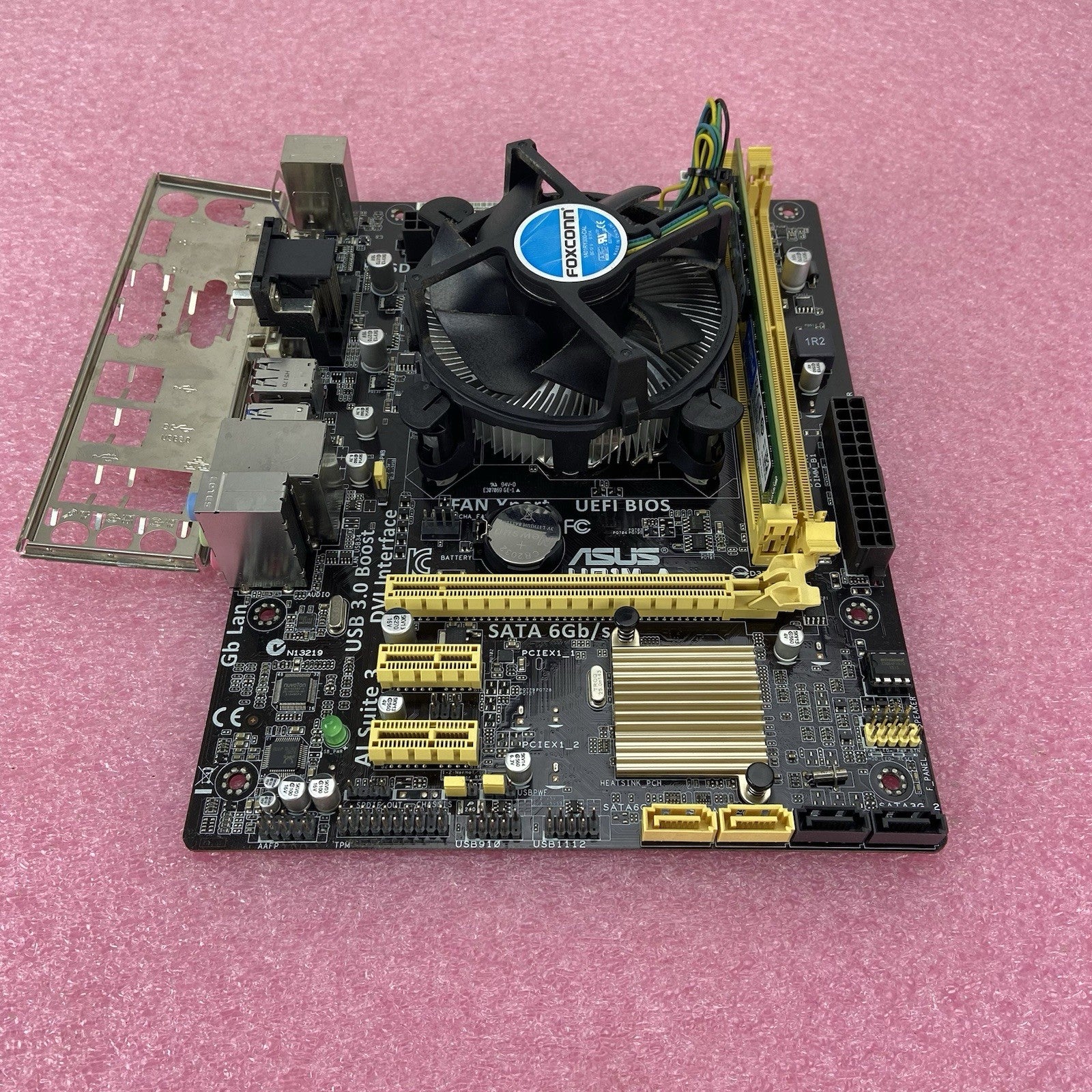 ASUS H81M-A Motherboard Intel Core i3-4160 3.6GHz 8GB RAM w/IO Shield 1