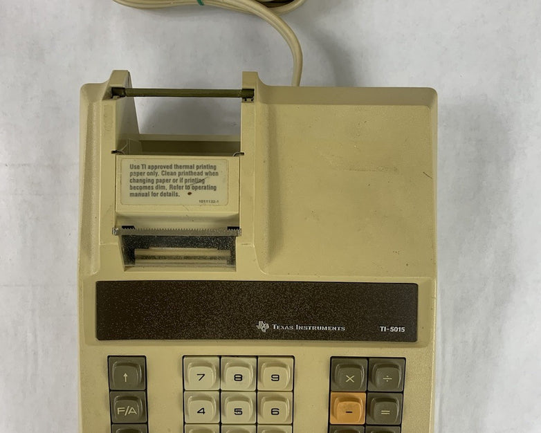 Texas Instruments TI-5015 Wired Printing Calculator