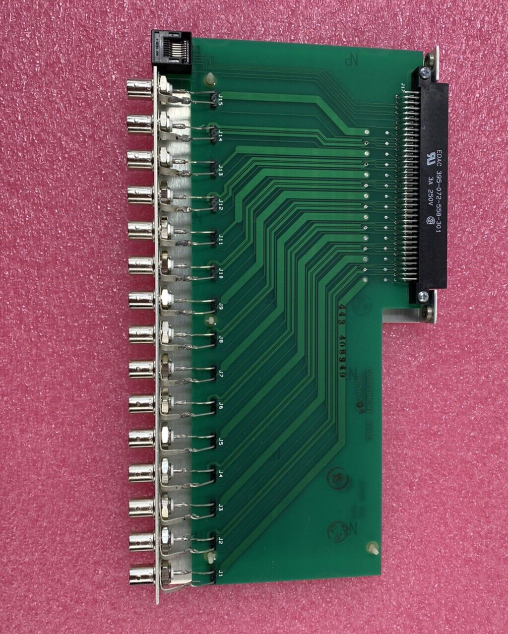 EDAC 395-072-558-301 AC567 0A PCB