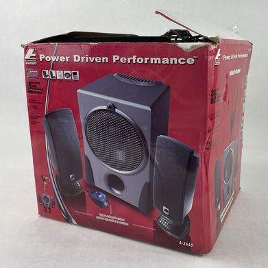 Acoustic Authority A-3640 Speakers Subwoofer Wired Remote Controller