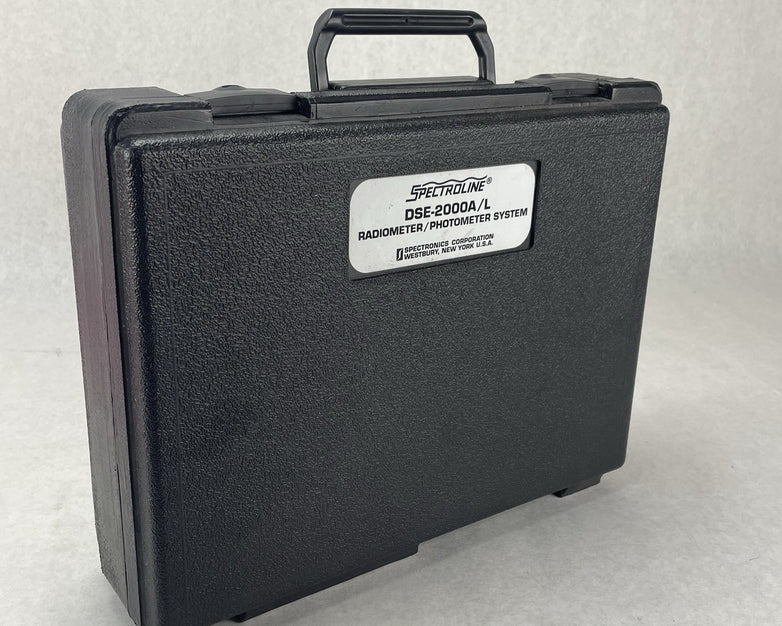 Spectroline Model DSE-100X/L Digital Radiometer/Photometer Tested Not Calibrated