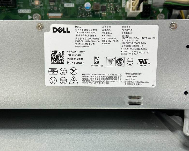 Dell Inspiron 3668 MT Intel Core i5-7400 3GHz 8GB RAM No HDD No OS