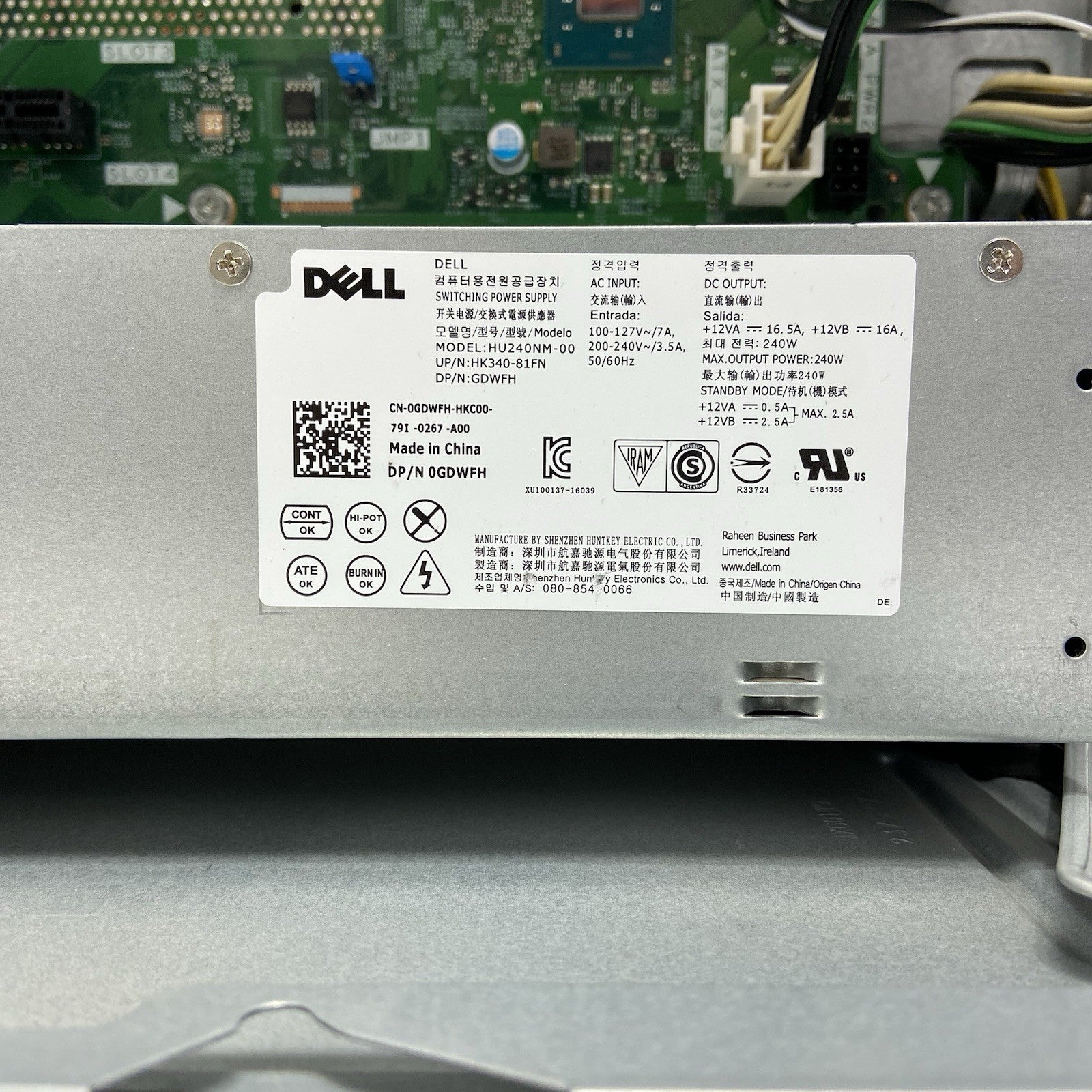 Dell Inspiron 3668 MT Intel Core i5-7400 3GHz 8GB RAM No HDD No OS10