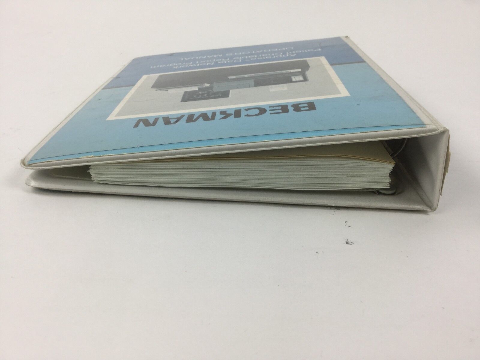 Beckman Appraise Data Network Patient Chartable Report Program Manual