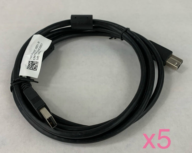 Unbranded USB 3.0 Cable A Male to B Male Mixed Lot of 5