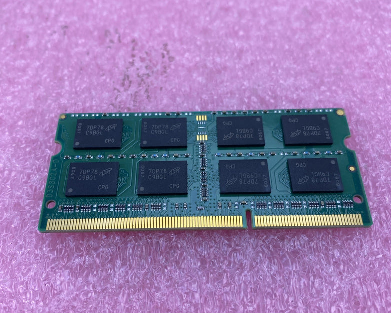 Crucial 4GB DDR3L-1600 Laptop Memory Ram CT51264BF160B.C16FPR2 - Lot of 2